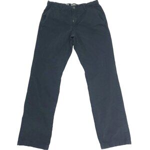 Urban Pipeline Chino Pants Mens 33x32 Black Relaxed Straight Cotton Casual